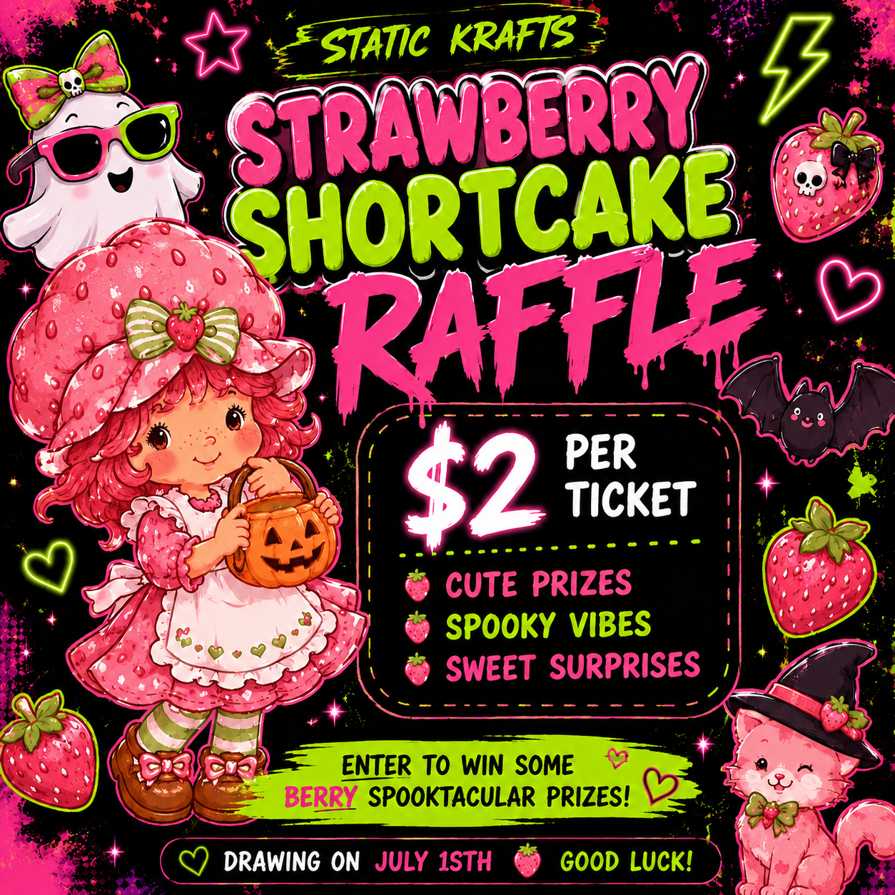 👻SPOOKY CUTESY SHORTCAKE👻